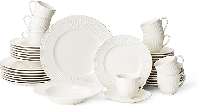 Mikasa Italian Countryside 40-Piece Dinnerware Set Service for 8