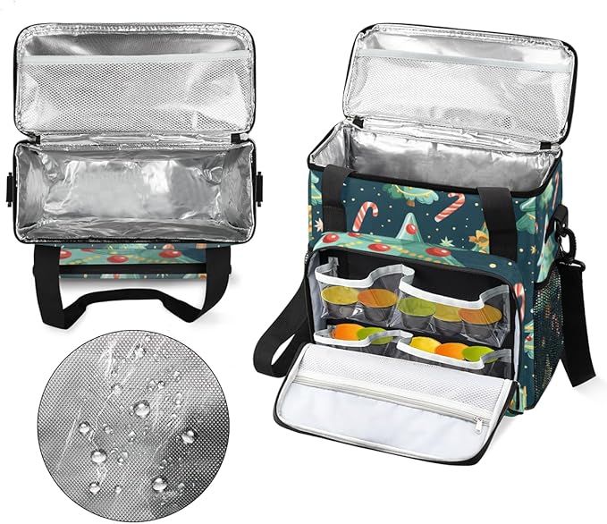 Cartoon Tree Coffee Maker Carrying Bag Mystical Tree Travel Storage Bag Compatible with K-Mini or K-Mini Plus Single Serve Coffee Brewer Carrying Case with Multiple Pockets &amp Shoulder Strap
