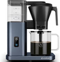 Kismile 8 Cup Drip Coffee Maker Machine Pour Over Coffee Brew with 3s Instant Heat 197-205℉ Removable Water Tank Adjustable Flow Control Deep Cold Brew &amp Keep Warm 40 Min Easy to Clean(Blue)