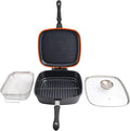 Kenmore Wyatt Aluminum Stackable All in One Multi-Function Cookware Set (Grill Fry Steam Saute)