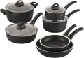 BALLARINI Como 10-pc Nonstick Pots and Pans Set Dutch Oven Made in Italy Forged Aluminum