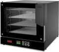 SARO FTD22 Commercial Electric Turbo Convection Oven Charcoal Gray Stainless Steel Large Digital Display Touch Control 4 Baking Trays 49x49x47 Inches