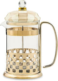MACKENZIE-CHILDS Mocha Check French Press