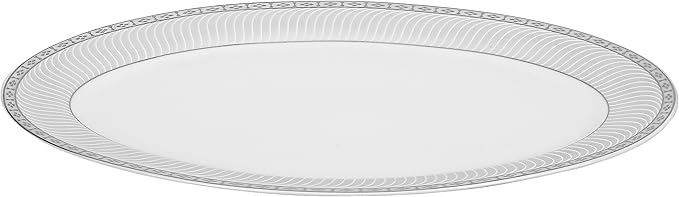 Lorren Home Trends 57-Piece Porcelain Dinnerware Set Alina-SL Service for 8