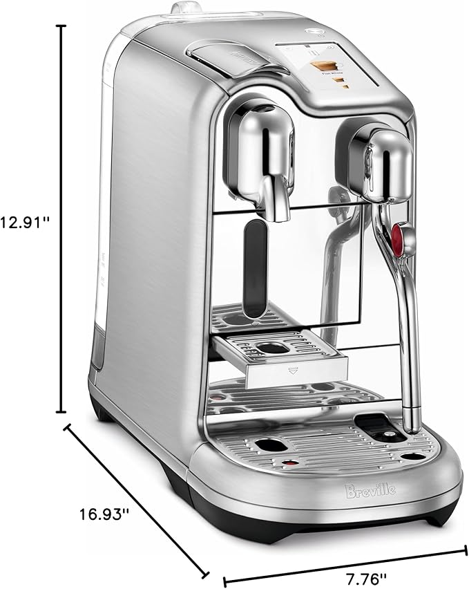 Nespresso Creatista Pro Espresso Machine by Breville Stainless Steel