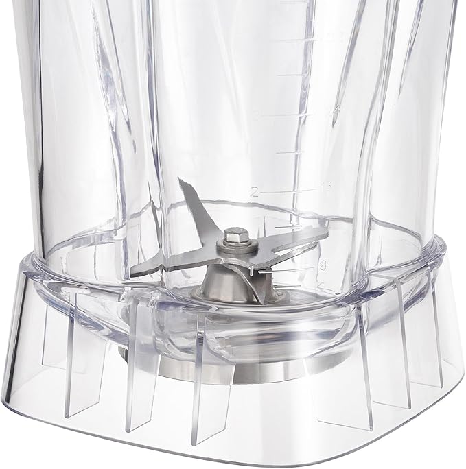 WILPREP Commercial Touch Blender 3.5HP Timer &amp Variable Speed 64 oz BPA-Free Jar