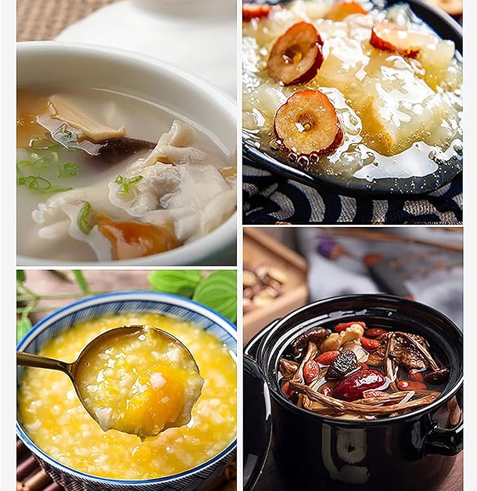 Rice Cooker Household Multifunctional Rice Cooker Ceramic Inner Pot Automatic Heat Preservation for 1-6 People (1.5l) ()