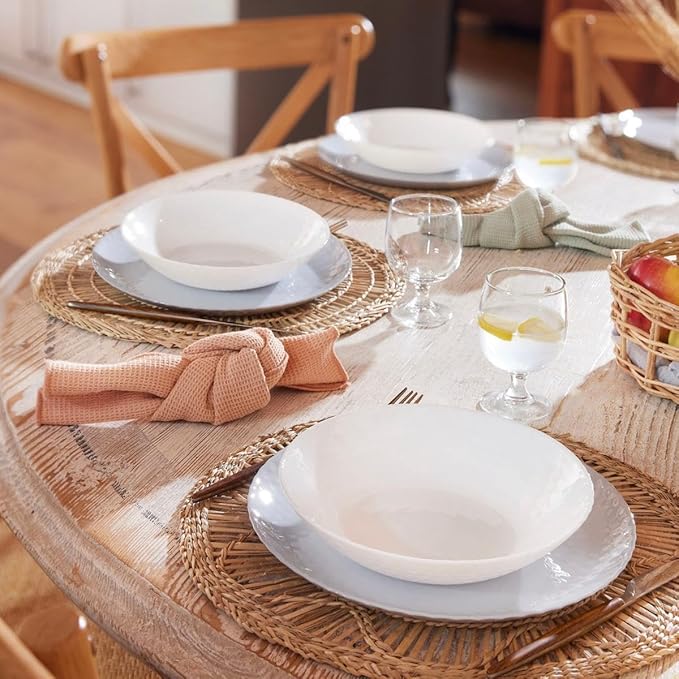 Luminarc Pampille Dinnerware Set (Granite 18-Piece)
