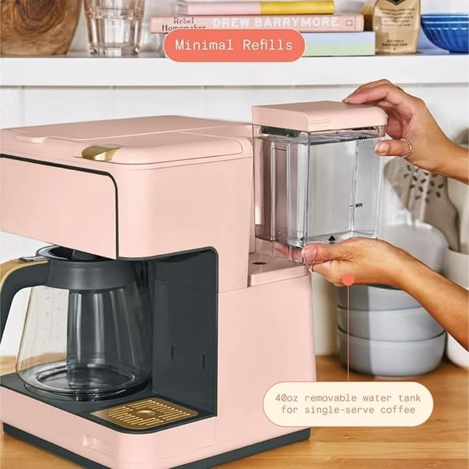 Programmable 12-Cup &amp Single-Serve Multi-Brew Coffee Maker Digital Controls Large Capacity Easy to Use
