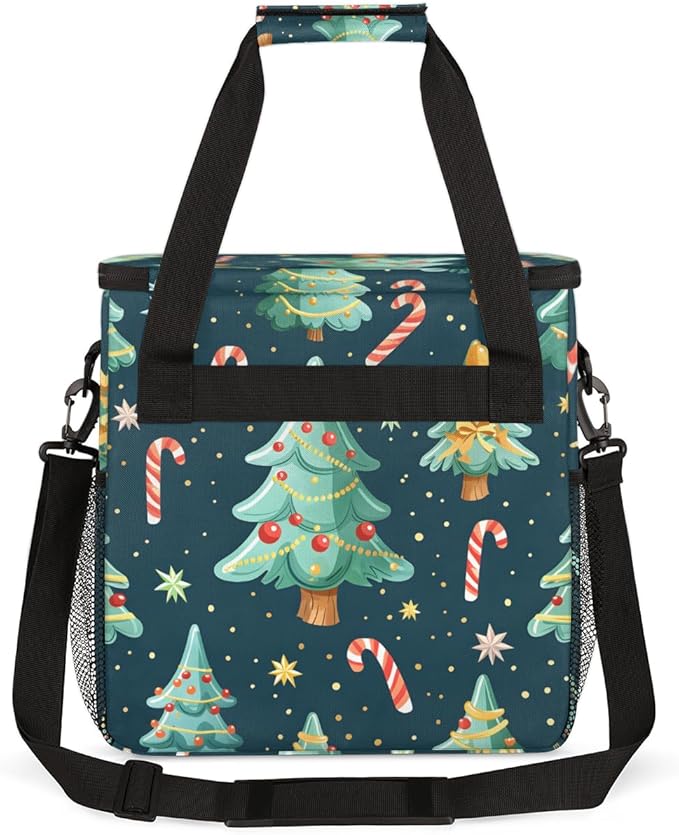 Cartoon Tree Coffee Maker Carrying Bag Mystical Tree Travel Storage Bag Compatible with K-Mini or K-Mini Plus Single Serve Coffee Brewer Carrying Case with Multiple Pockets &amp Shoulder Strap