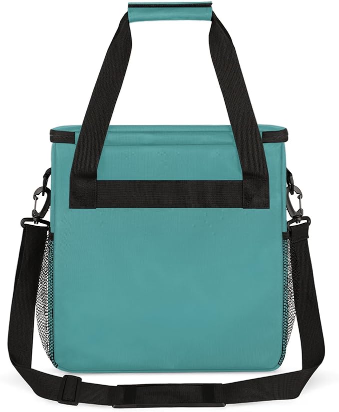 Darkcyan Coffee Maker Carrying Bag Waterproof Insulated Leakproof Cooler Bag Portable Storage Tote Bag Organizer With Shoulder Strap