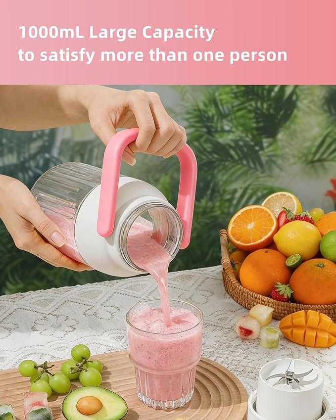 Portable Blender Personal Blender for Smoothies &amp Shakes