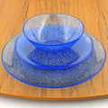 212 Main Isla Dinnerware Set Indigo &amp Bronze - 12 Piece