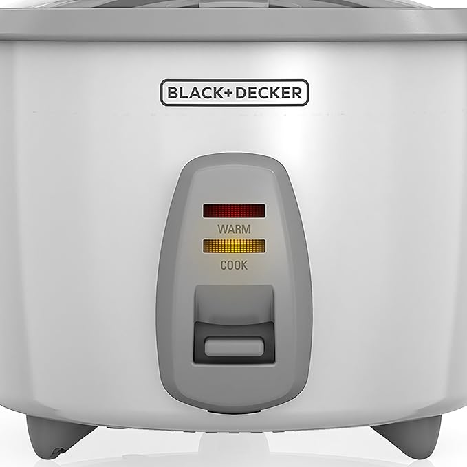 BLACK+DECKER RC436 7-Cup Uncooked/16-cup Cooked Rice Cooker White