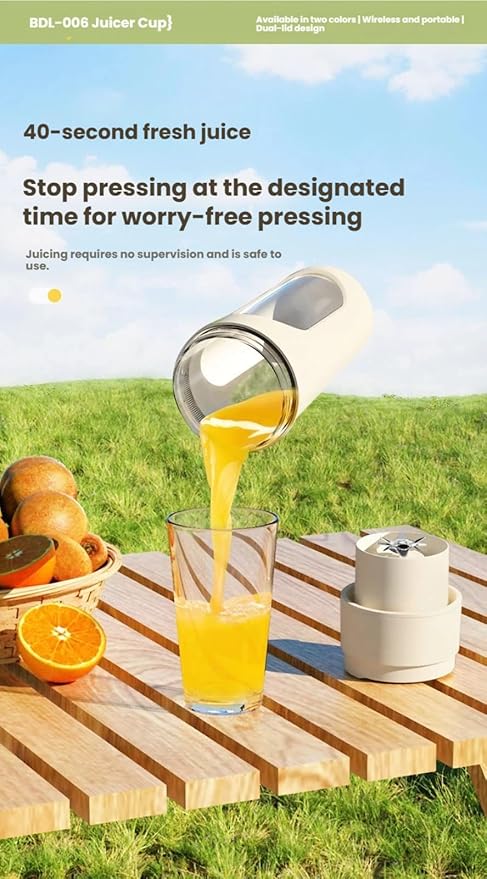 Portable charging small juicer cup household multifunctional juice mixer