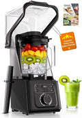 Professional Commercial Vacuum Blender with Quiet Shield 2026 Upgraded 40000 RPM 56oz Eastman Tritan Cup for Smoothie Nut Milk Hot Soup Baby Food Self-Clean 5-Year Full Warranty