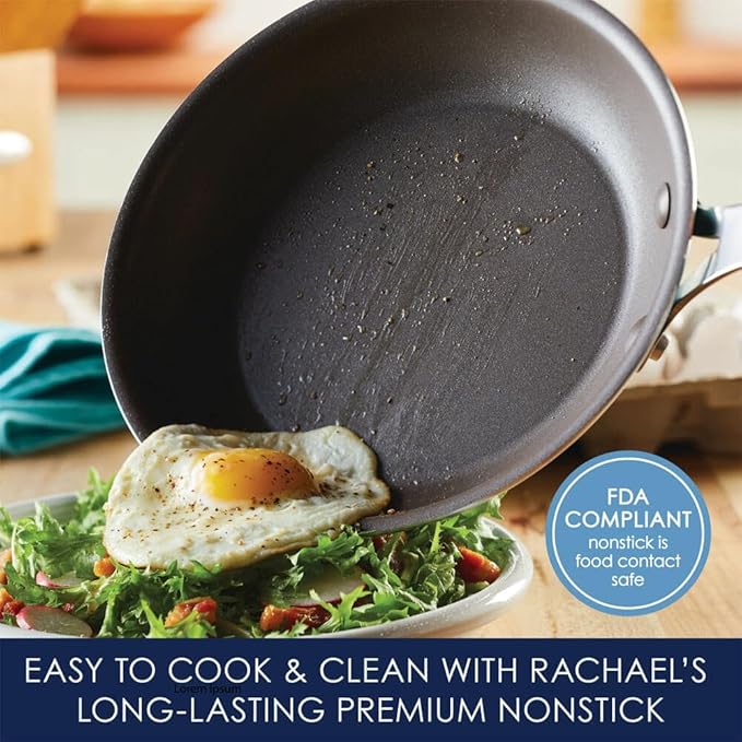Rachael Ray Cook + Create Hard Anodized Nonstick Cookware Sets 11-Piece
