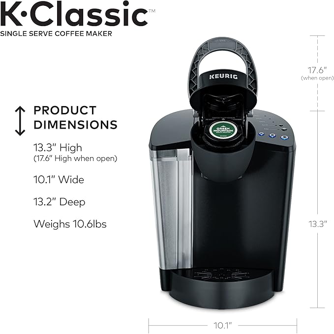 Keurig K-Classic Coffee Maker with Newman's Own Organics Newman's Special Blend 32 Count