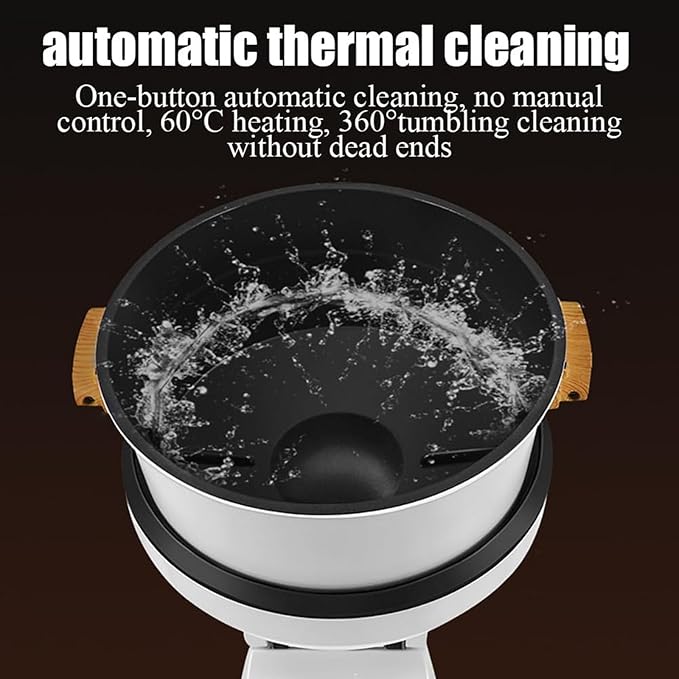 8L Full Automatic Cooking Machine Multi-function Non-stick Pan Stir-fry Machine Cooker Touch Panel Cooker Robot