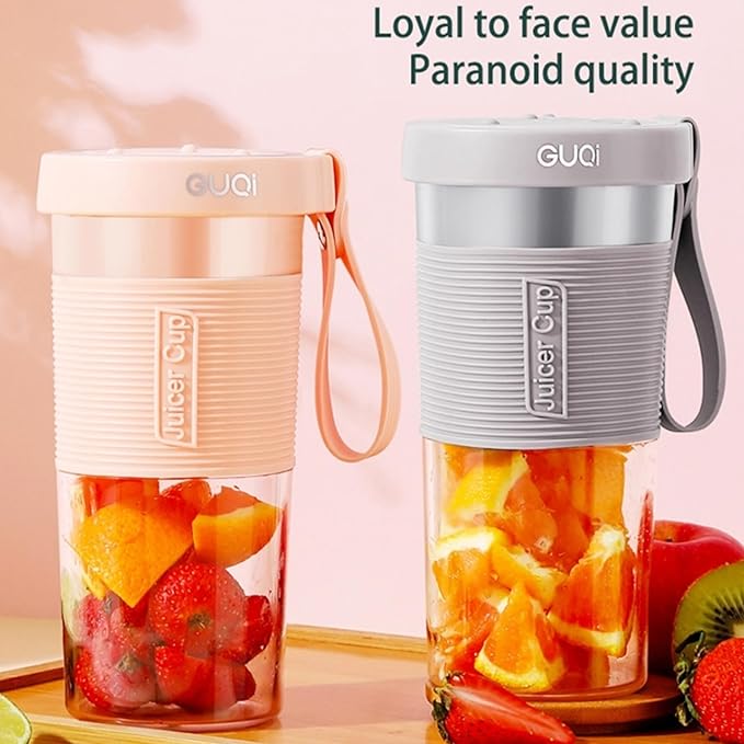 Portable Rechargeable Electric Blender Mini USB Fruit Juicer