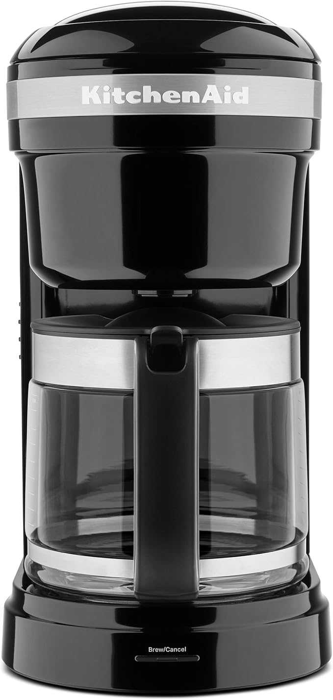 KitchenAid 12 Cup Coffee Maker + 2 Slice Toaster Silver