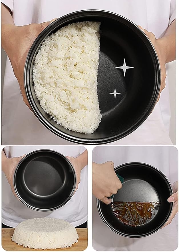 HousewaresRice Cooker with Steamer Non-Stick Inner Pot Intelligent Insulation Make Rice &amp Steam Healthy Food &amp Vegetables(5L) ﻿