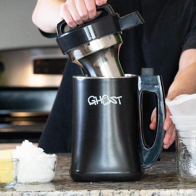 Ghost Infuser - Herbal Botanical Extractor and Oil Infusion Machine - Fully Customizable Settings - Easy to Use to Make Your Own Infused Oil Edibles &amp Treats