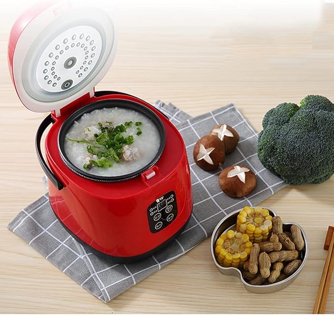 Mini Rice Cooker Dual-Purpose Rice Cooker And Steamer With Heat Preservation Function To Steam Healthy Food And Vegetables (#1) (#1)