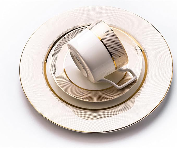 8-piece porcelain dinnerware set dinnerware sets dishes set for 2 bone china dinnerware set wedding banquet family gathering hotel Gift for Mother's Day