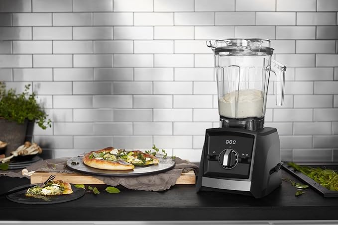 Vitamix A2500 Ascent Series Smart Blender Professional-Grade 64 oz. Low-Profile Container Black (Renewed Premium)