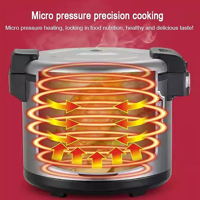 Rice Cooker16L Large CapacityWarmer with Nonstick Inner PotOne-Touch Operationfor Large Household