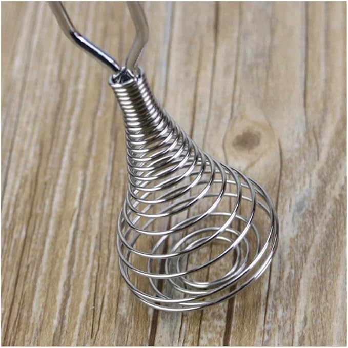 2pcs Kitchen Accessories Spiral Whisk Stirrer Mixer Egg Beater Blender Cooking Utensil Tool