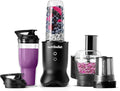 nutribullet® Ultra Plus+ 3-1 Compact Kitchen System 1200W Kitchen System with Blender Food Processor and Coffee and Spice Grinder 32oz and 24oz Blending Cups 2-Cup Food Processor Satin Black