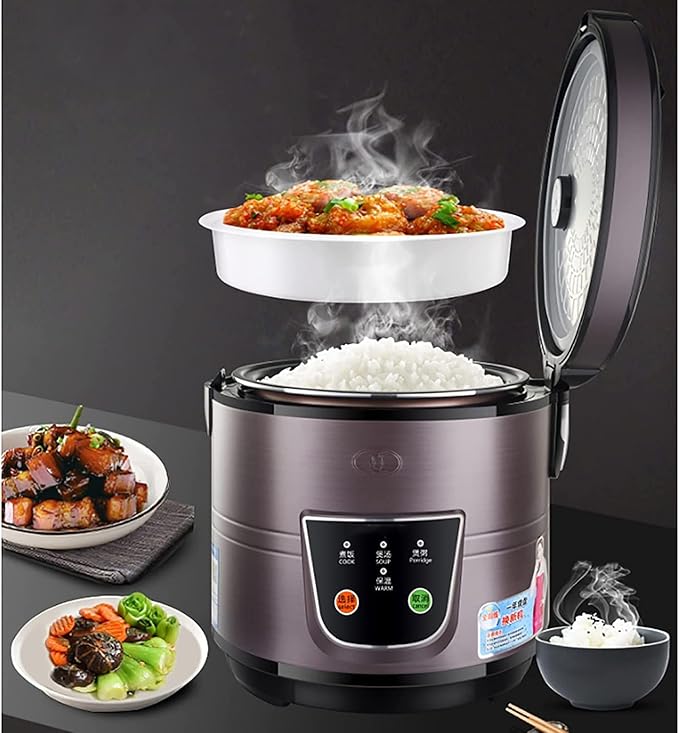 Household Electric Rice Cooker Household Multifunctional Rice Cooker Non-Stick Inner Pot Intelligent Insulation Make(6L)