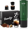 H02 PRO Portable Espresso Maker Compatible with NS Capsule &amp Ground Coffee Women's Day Gift Coffee Maker 20 Bar Self-heating Small Electric Travel Espresso Machine for Camping Hiking