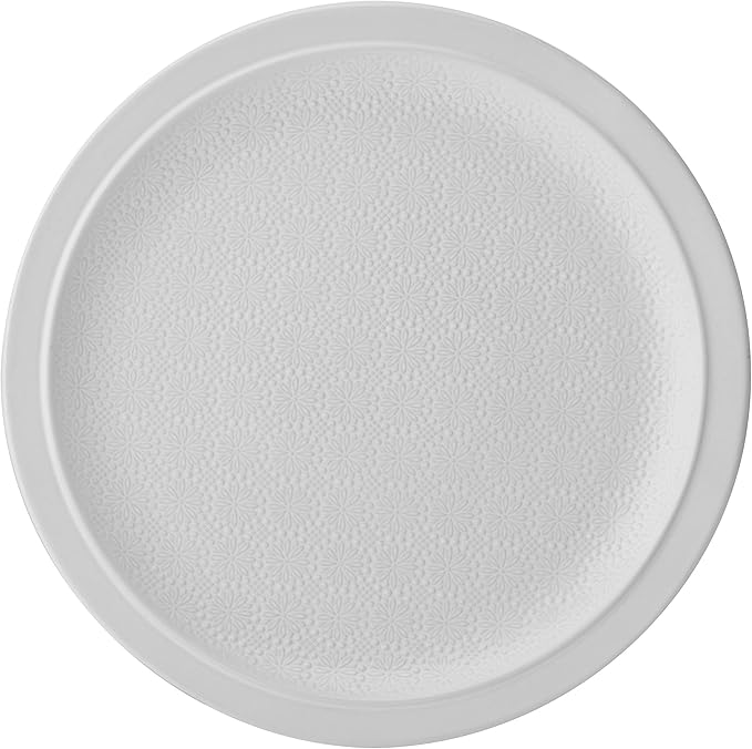 Pfaltzgraff Blooming Meadow 12 Piece Plates Bowls Dinnerware Set Service for 4 Cream