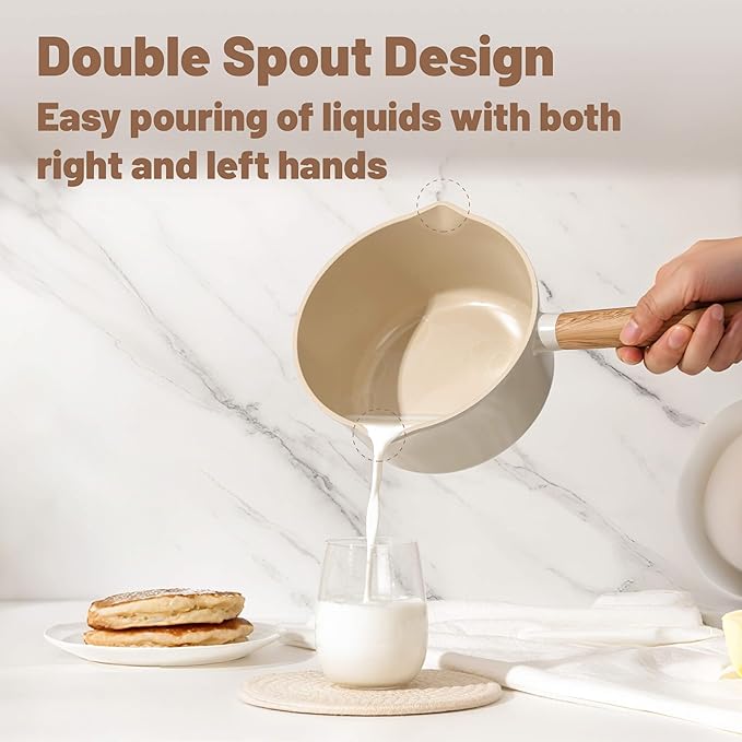 SENSARTE Ceramic Nonstick Cookware Set Non-toxic Healthy Pots and Pans Set Ceramic Coated Kitchen Cooking Set Free of Intentionally Added PFAS/PTFE Dishwasher&ampOven Safe Induction Compatible 15