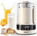 10 in 1 Nut Milk Maker Machine 40oz/1.0L Soy Milk Maker with Auto Clean/24H Delay/Keep Warm/Boil Water Almond Milk Maker for Homemade Oat Juice Milk Shakes Plant Based and Dairy Free Beverages