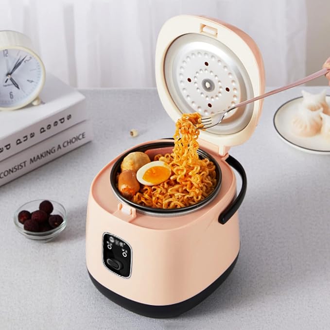 Rice Cooker And Steamer Medium Electric Multi Cooker With Removable Non-Stick Rice Pot