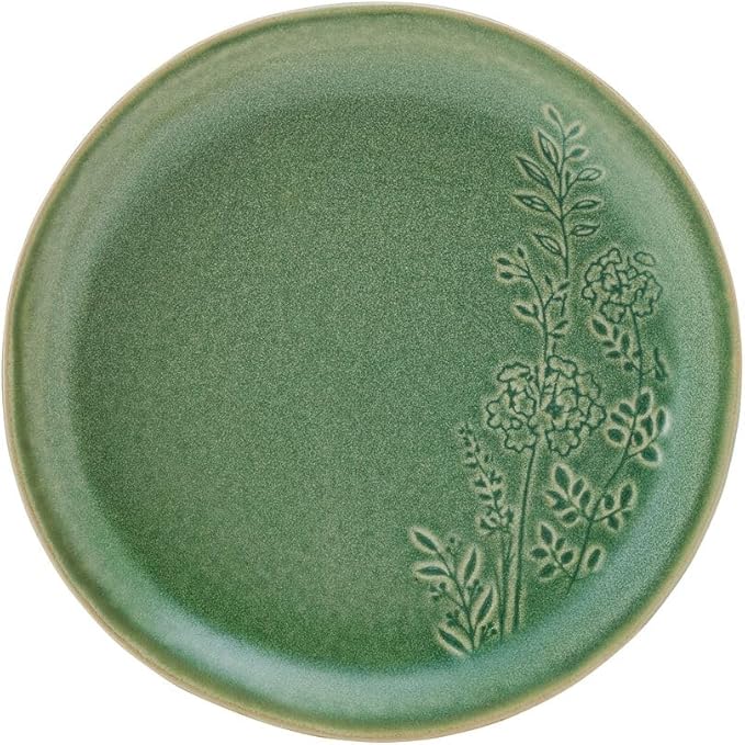 Pfaltzgraff Carrie 12 Piece Dinnerware Set Service for 4 Green