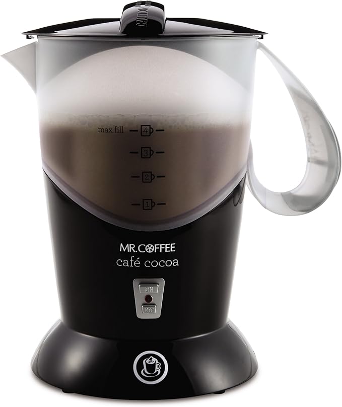 Mr. Coffee BVMC-HC5 Cafe Cocoa Hot Chocolate Maker 32 Ounces Black