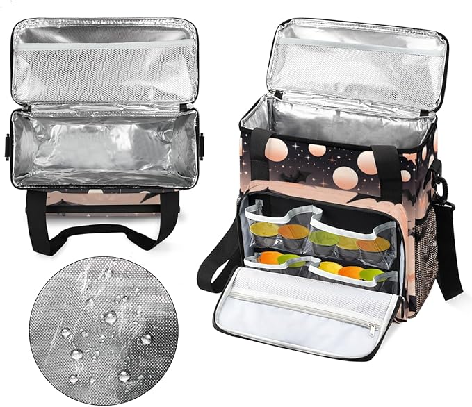 Magical Bat Coffee Maker Carrying Bag Magic Bat Portable Travel Storage Tote Bag Compatible with K-Mini or K-Mini Plus Single Serve Coffee Brewer Carrying Case with Multiple Pockets &amp Shoulder S