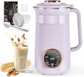 Nut Milk Maker Machine 35oz Homemade Soy Almond Oat Coconut Plant Based and Non Dairy Beverages 8 in 1 Automatic Soybean Machine With 12H Delay Start/Keep Warm/Boil Water