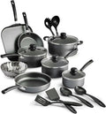 For Nonstick Cookware Set Sauté Pan Saucepan Utensil Set 18 Pc