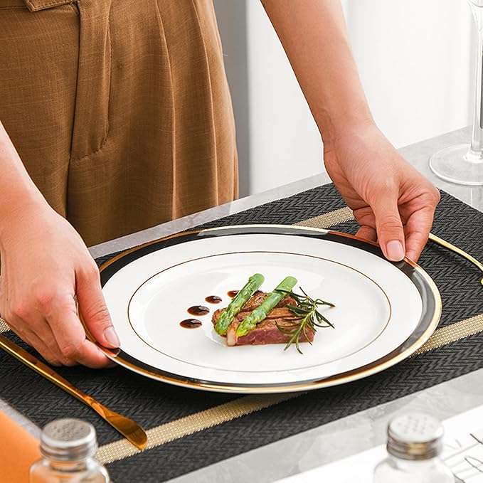 24-piece porcelain dinnerware set bone china dinnerware set dishes set for 6 dinnerware sets wedding family gathering banquet hotel dishwasher safe Gift for mom