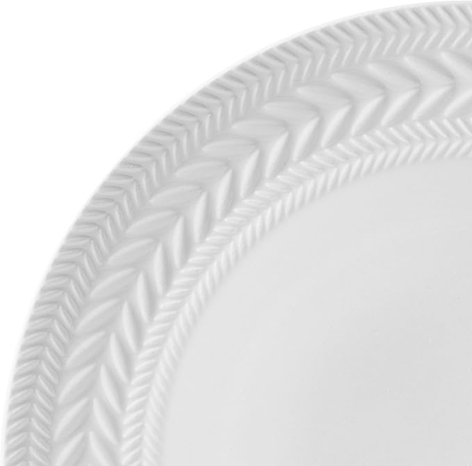 Pfaltzgraff Josephine 24 piece Dinnerware Set Service for 8 White