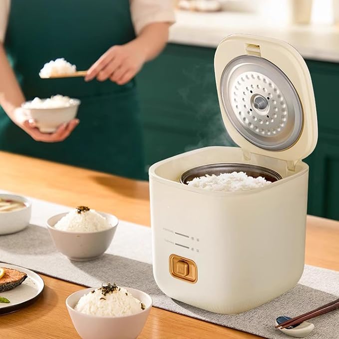 GRFIT 1.2L Electric Rice Cooker Household Multi Cooker Non-stick Food Cooker Home (Color : A) jinyi2016SHOP-1998