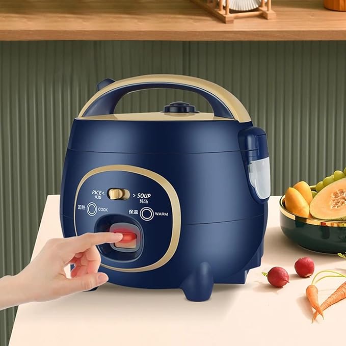 Rice Cookers Household Electric Rice Cooker 1.8L Multifunction Mini Food Heating Steamer Intelligent Automatic Soup Meal Cooking Pot Rice Maker