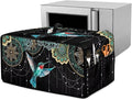 Toaster Oven Cover with Side Pockets Fits Most Kitchen Countertop Appliances Dustproof Toaster Oven Covers for Family Kitchen Essential Hummingbird Floral