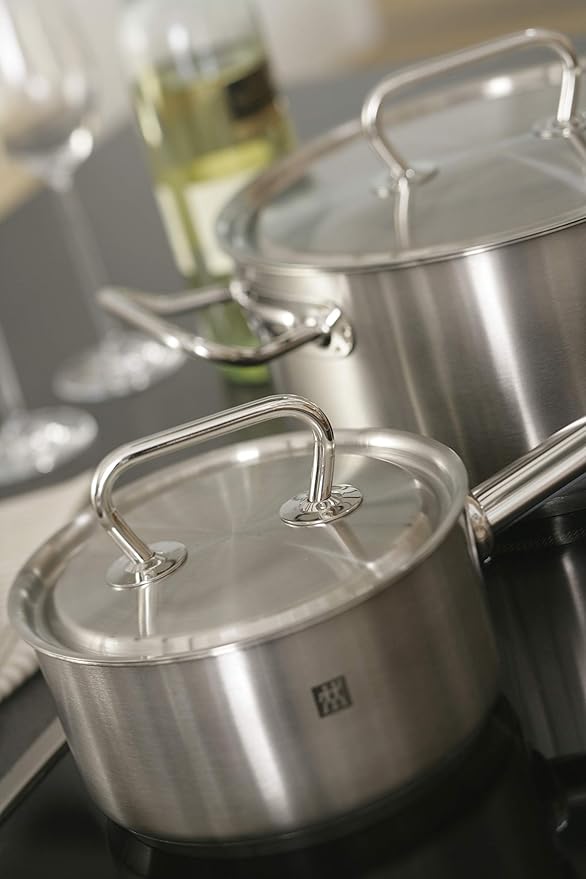 ZWILLING – TWIN CLASSIC Rechargeable Cookware Set 5 pz. in Stainless Steel 18/10 Satin